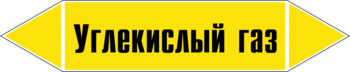 Маркировка трубопровода "углекислый газ" (пленка, 507х105 мм) - Маркировка трубопроводов - Маркировки трубопроводов "ГАЗ" - магазин "Охрана труда и Техника безопасности"